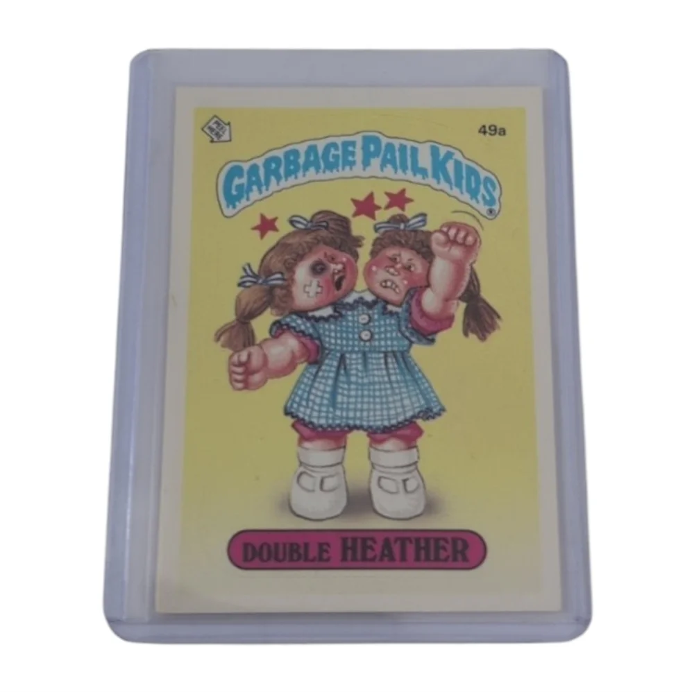 Double Heather Series 1 Garbage Pail Card In Great Condition !